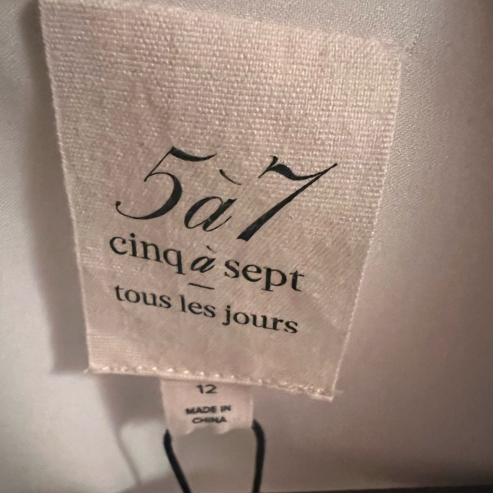 Cinq a Sept Scrunched Canyon Corduroy Jacket Sz 12 - Picture 11 of 14